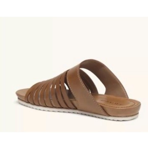 Trask | Sandra Sandal Size 7 Brown Leather Cushion - Picture 3 of 8